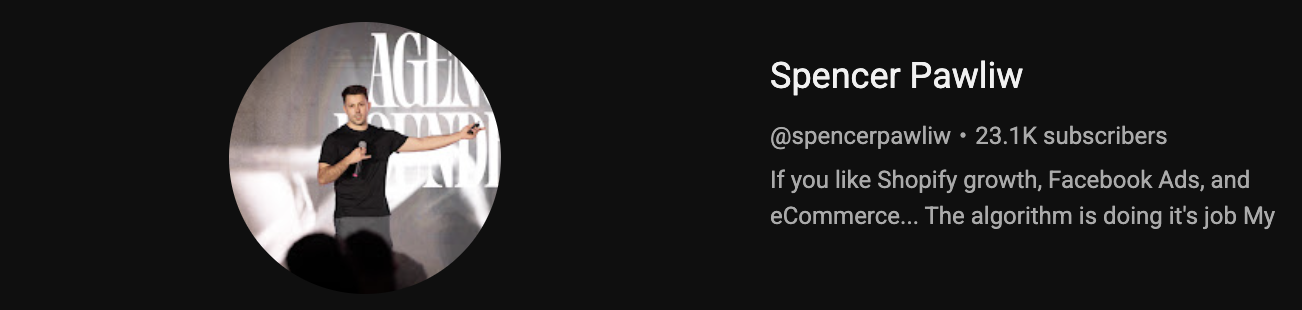 Spencer Pawliw — 23.1K subscribers